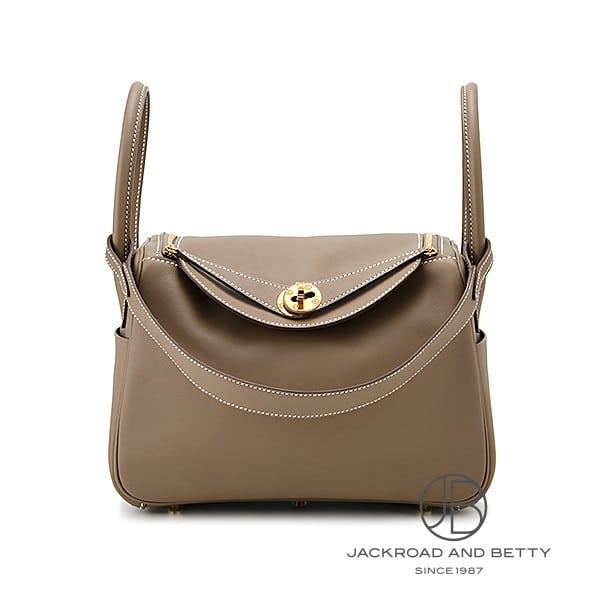 エルメス HERMES リンディ26 エトゥープ ベージュ H060950CC18 新品 バッグ/財...