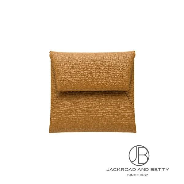 エルメス HERMES バスティア コインケース キャラメル 新品 バッグ/財布/小物
