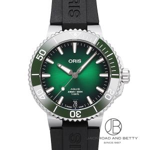 オリス ORIS アクイス デイト キャリバー400 400 7769 4157R 新品 時計 メンズ｜jackroad