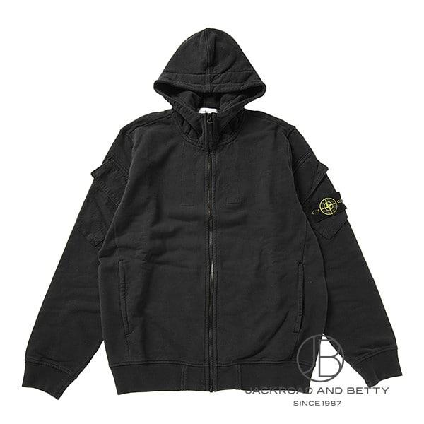 ストーンアイランド STONE ISLAND ジップ フーディー スウェットシャツ M K2S156...