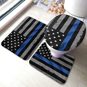 星条旗 トイレマット フタカバー バスマット 浴室足ふきマット