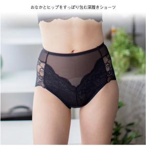 レーシーボックスショーツ パンツ パンティ ラ...の詳細画像1