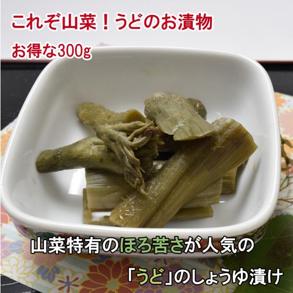山うど木の葉漬（うどしょうゆ漬)（大） 300g