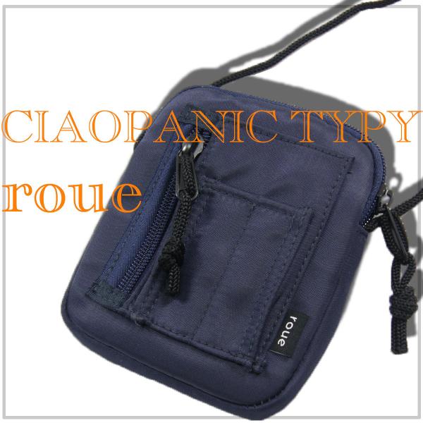 CIAOPANIC TYPY roue / チャオパニックティピー ルー　ミニショルダーバッグ 紺 ...
