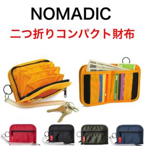 ノーマディック NOMADIC 二つ折り財布 財布 小銭入れ サイフ アウトドア カジュアル キーリング カードポケット SA-01