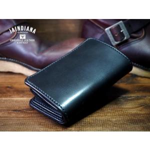 手縫い革財布 ハンドメイドサドルレザーミディアムウォレット