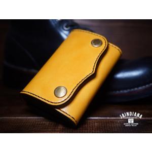 サドルレザー・トラッカーウォレット ナチュラル : JAINDIANA - 通販