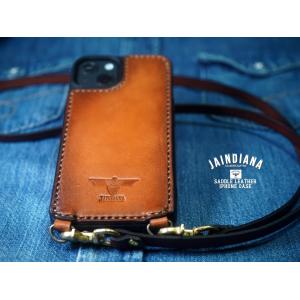 サドルレザーiPhone13/14/15/16...の詳細画像2