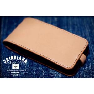 サドルレザーiPhone13/14/15/16ケース ナチュラル