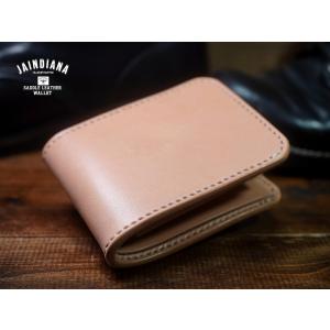 手縫い革財布 ハンドメイドサドルレザーハーフウォレット YH-9