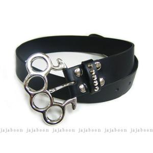 ベルト バックル ナックル buc-00083 合金製 レザーベルト パーツ 簡単