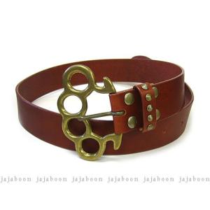 ベルト バックル ナックル buc-00083 合金製 レザーベルト パーツ 簡単