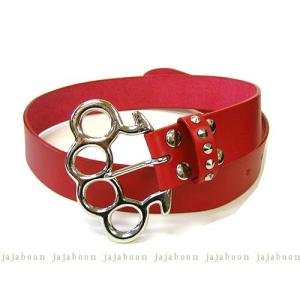 ベルト バックル ナックル buc-00083 合金製 レザーベルト パーツ 簡単