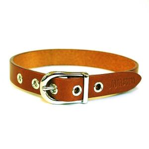 レザー チョーカー ブラウン (1.8幅) 本革 （レザー）製