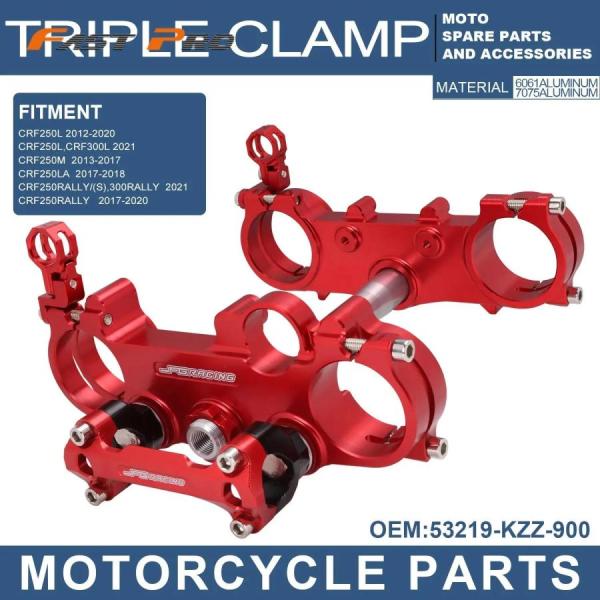 Motorcycle Accessory Triple Tree Clamps Steering S...