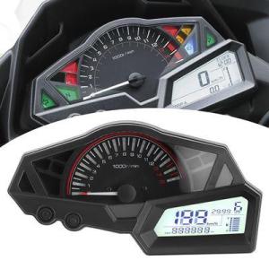 カワサキ LCD バイク走行距離計スピード燃料計 15000RPM ニンジャ 300/EX300/3...