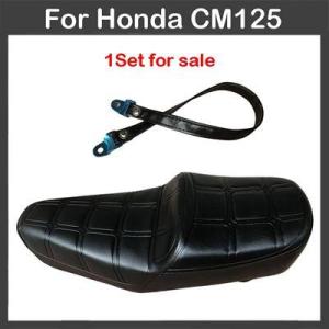 ホンダ CM125 1セットレザーシートクッションパッドストラップ防水防塵シートカバー バイクパーツ...