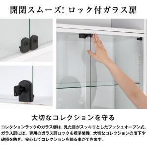 コレクションケース ワイド 開き戸 ハイタイプ...の詳細画像4