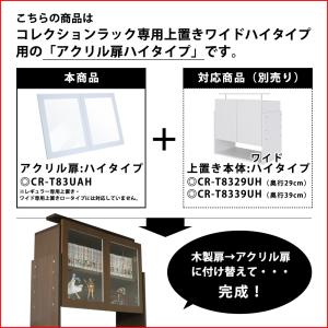 [上置きハイタイプ専用オプション] アクリル扉...の詳細画像1