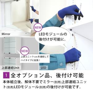 コレクションラック Unir ユニール 幅83...の詳細画像2