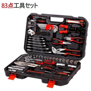 新品 整備工具セット E-Value 83アイテム E-Value】整備工具セット EST-2270BK 4個以上[63352]|激安工具・現場