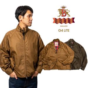 バラクータ BARACUTA G4 ライト コットンタイプライター ｜ メンズ スイングトップ ブルゾン コットン タイプライター