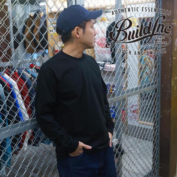 ビルドインク BUILDINK ロングスリーブTシャツ ｜ メンズ M-XXL アメリカ製 米国製 ...