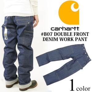 カーハート Carhartt B07 ダブルフロント デニム ペインターパンツ  (DOUBLE FRONT DENIM WORK PANT ワークパンツ ダブルニー）