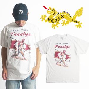 フェリス FELYS ニューヨーク フェリス 半袖 Tシャツ メンズ S-XL NEW YORK FEEELYS Tshirt｜jalana