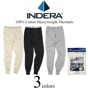 インデラミルズ INDERA MILLS 839DR コットン ヘビーウエイト サーマル ボトム アンダーウェア ドロワー THER