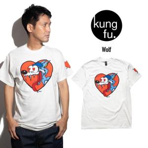 KUNG FU（カンフー） kung fu. バンドTシャツ ジーザスリザード ウルフ
