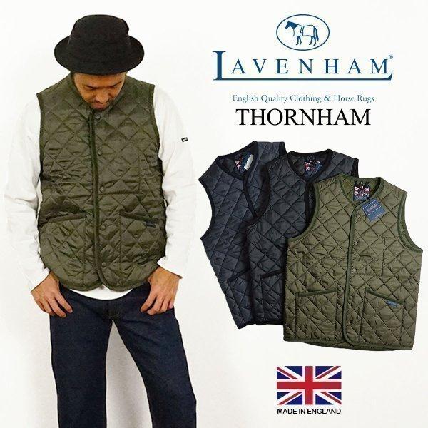 【並行輸入品　本国企画】ラベンハム LAVENHAM キルティング ベスト ソーンハム ｜ キルトベ...