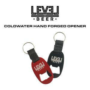 レベルビア LEVEL BEER コールドウォーター ハンドフォージドオープナー ｜ 栓抜き ボトルオープナー キーホルダー｜jalana