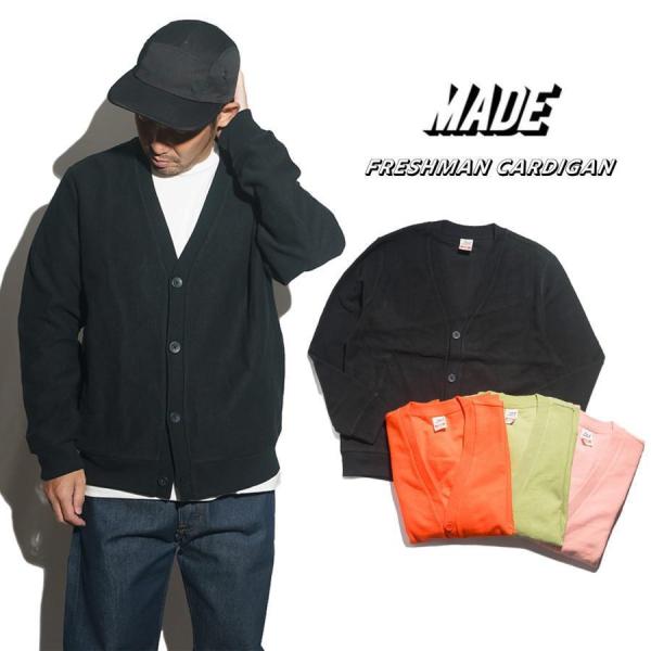 メイドブランクス MADE BLANKS フレッシュマンカーディガン ｜ メンズ S-XXL コーデ...