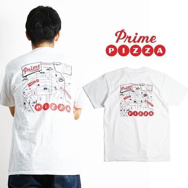 プライムピザ Prime PIZZA 半袖 Tシャツ マップメンズ S-XXXL Prime PIZ...