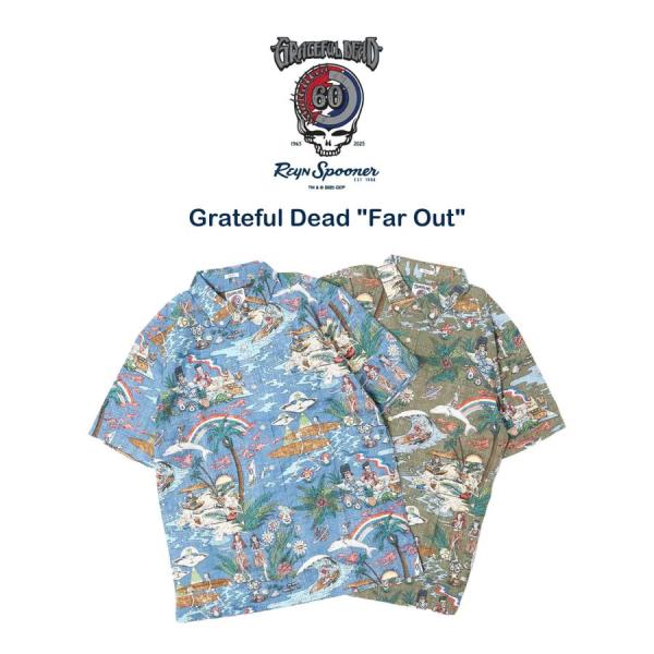 レインスプーナー X グレイトフルデッド REYN SPOONER X GRATEFUL DEAD ...