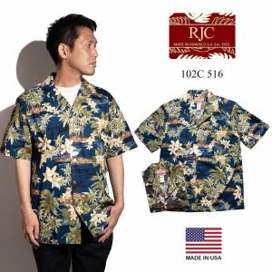 ROBERT J. CLANCEY ロバートJクランシー RJC 半袖 アロハシャツ