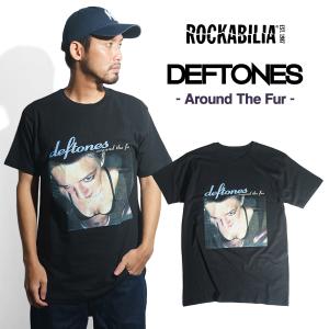 ロッカビリア ROCKABILIA バンドTシャツ デフトーンズ アラウンドザファー ｜ メンズ S-XXL バンドT ロックT DEFTONES｜jalana