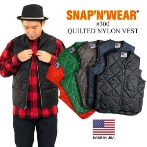 スナップンウエア SNAP’N’WEAR #300 キルトベスト ｜