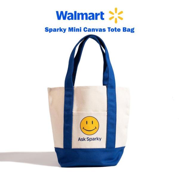 ウォルマート Walmart スパーキーミニキャンバストートバッグ ｜ ミニトート エコバッグ アメ...