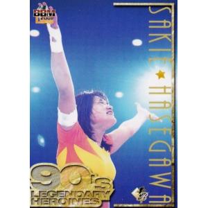 109 【長谷川咲恵】BBM 2001 女子プロレスカード FIGHTING BEAUTIES レギ...