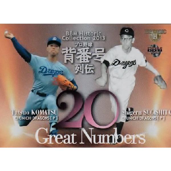 【GN14 杉下茂×小松辰雄 (中日ドラゴンズ)】BBM ヒストリックコレクション2013 プロ野球...