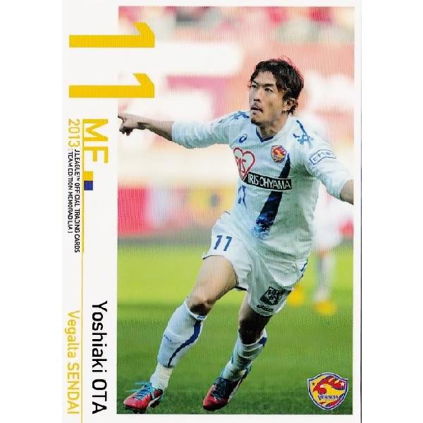 Jカード TEメモラビリア ベガルタ仙台 2013 レギュラー 12 太田吉彰