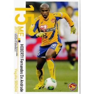 Jカード TEメモラビリア ベガルタ仙台 2013 レギュラー 23 赤嶺真吾