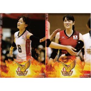 全日本女子バレーオフィシャルカード2014 「火の鳥NIPPON