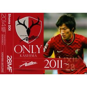 22 【土居聖真/鹿島アントラーズ】2018 Jリーグオフィシャルカード