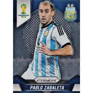 2014Panini Prizm ＦＩＦＡ World Cup Soccer レギュラー 007 Pablo Zabaleta パブロ・サバレタ (アルゼンチン)｜jambalaya