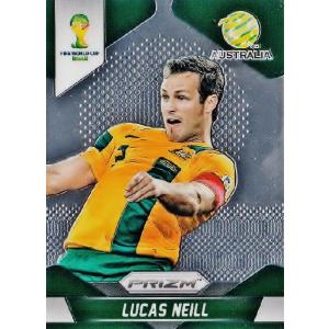 2014Panini Prizm ＦＩＦＡ World Cup Soccer レギュラー 015 Lucas Neill ルーカス・ニール (オーストラリア)｜jambalaya