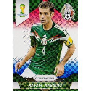 2014Panini Prizm ＦＩＦＡ World Cup Soccer 【Power Plaid Prizms】 レギュラー 145 Rafael Marquez ラファエル・マルケス (メキシコ)｜jambalaya