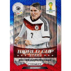 2014Panini Prizm ＦＩＦＡ World Cup Soccer 【World Cup Stars/Wave Prizms】 16 Bastian Schweinsteiger バスチャン・シュバインシュタイガー (ドイツ)｜jambalaya